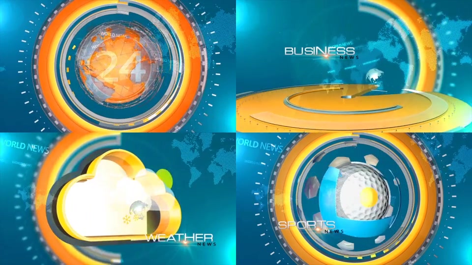 Broadcast Design News Package Videohive 9209561 After Effects Image 11
