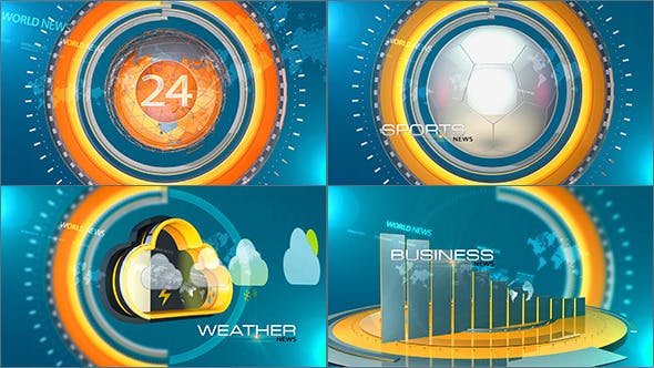 Broadcast Design News Package - Download 9209561 Videohive
