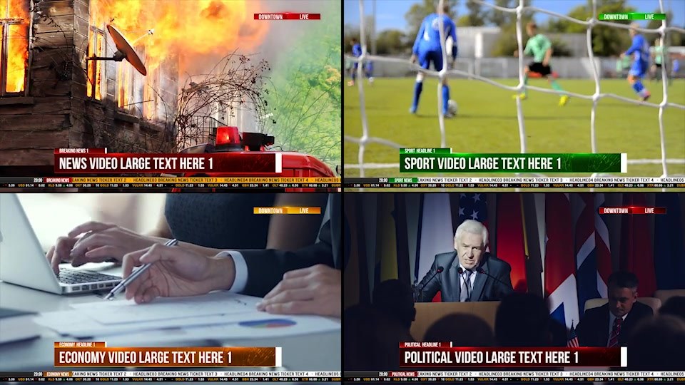 Broadcast Design News Package - Download Videohive 19550533