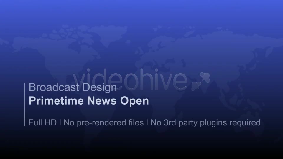 Broadcast Design Primetime News Open - Download Videohive 152968