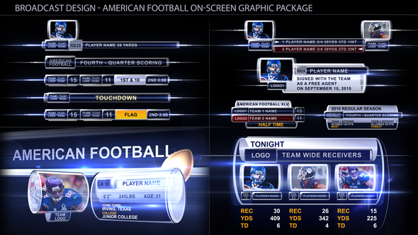 Broadcast Design Sport on screen graphic package - Download Videohive 140314