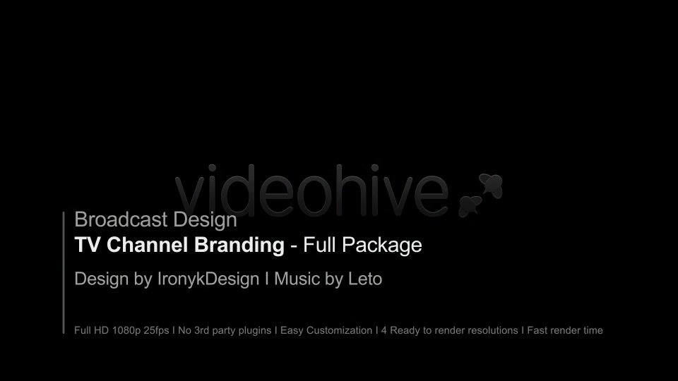 Broadcast Design TV Channel Branding 1 - Download Videohive 3073188