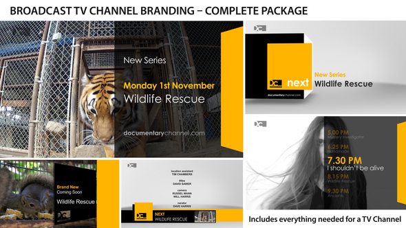 Broadcast Design TV Channel Branding 1 - Download Videohive 3073188