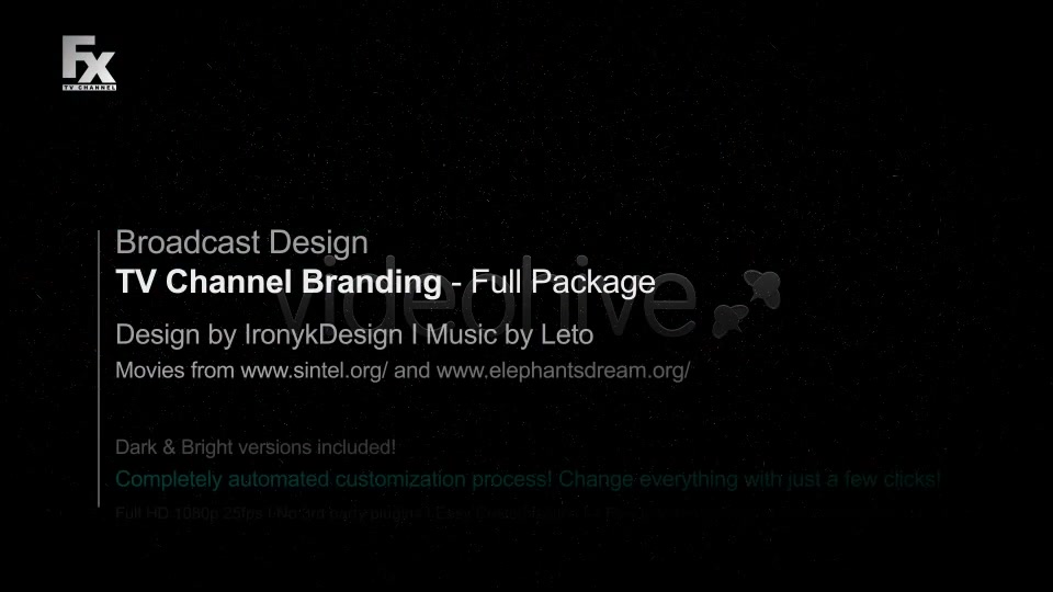 Broadcast Design TV Channel Branding Full Package Videohive 1994681 After Effects Image 12