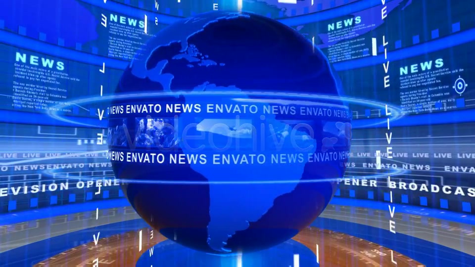 Broadcast Design Tv News Open - Download Videohive 2251468