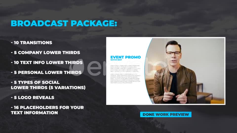 Broadcast Elements Package Videohive 23821553 After Effects Image 2