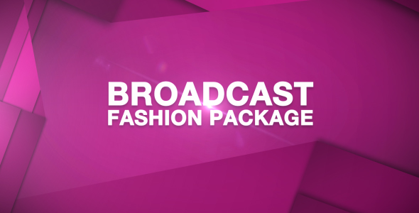 Broadcast Fashion Package - Download Videohive 5149037