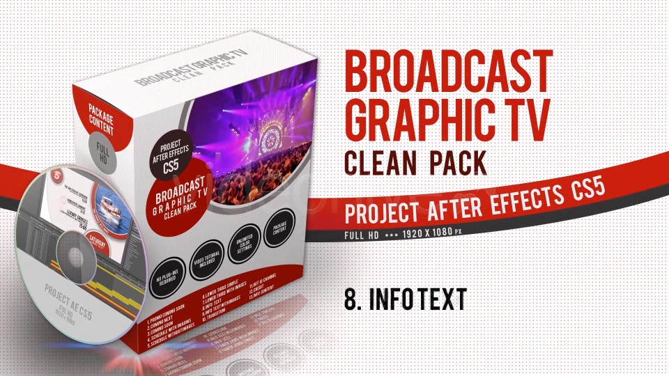 Broadcast Graphic Tv Clean Pack - Download Videohive 6653350
