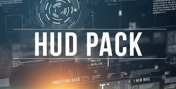 Broadcast HUD pack - Download 14455054 Videohive