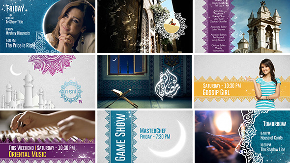 Broadcast Ident Package Ramadan Special - Download Videohive 7767504