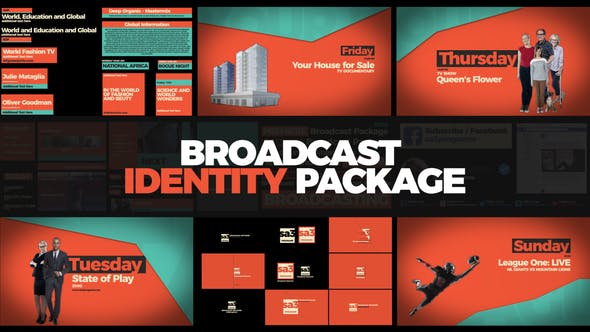 Broadcast Identity Package - Videohive 21498582 Download