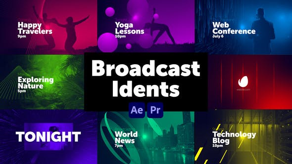 Broadcast Idents - Download Videohive 33097869