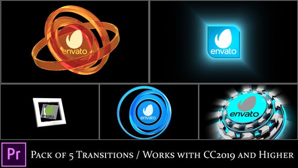 Broadcast Logo Transition Pack Premiere Pro - 28672359 Videohive Download