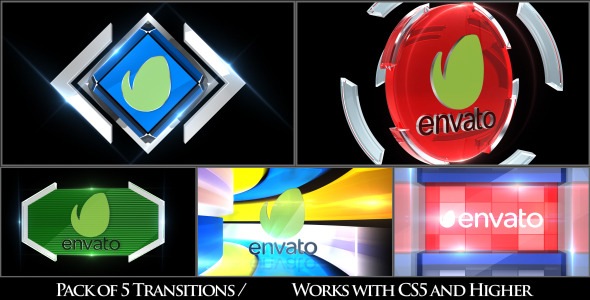 Broadcast Logo Transition Pack V3 - Download Videohive 11091136