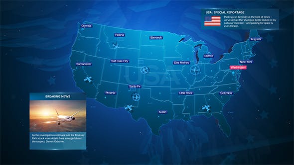 Broadcast Maps Package - 20206250 Download Videohive