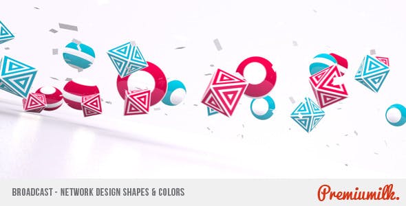 Broadcast Network Design Shapes & Colors - Videohive 310454 Download
