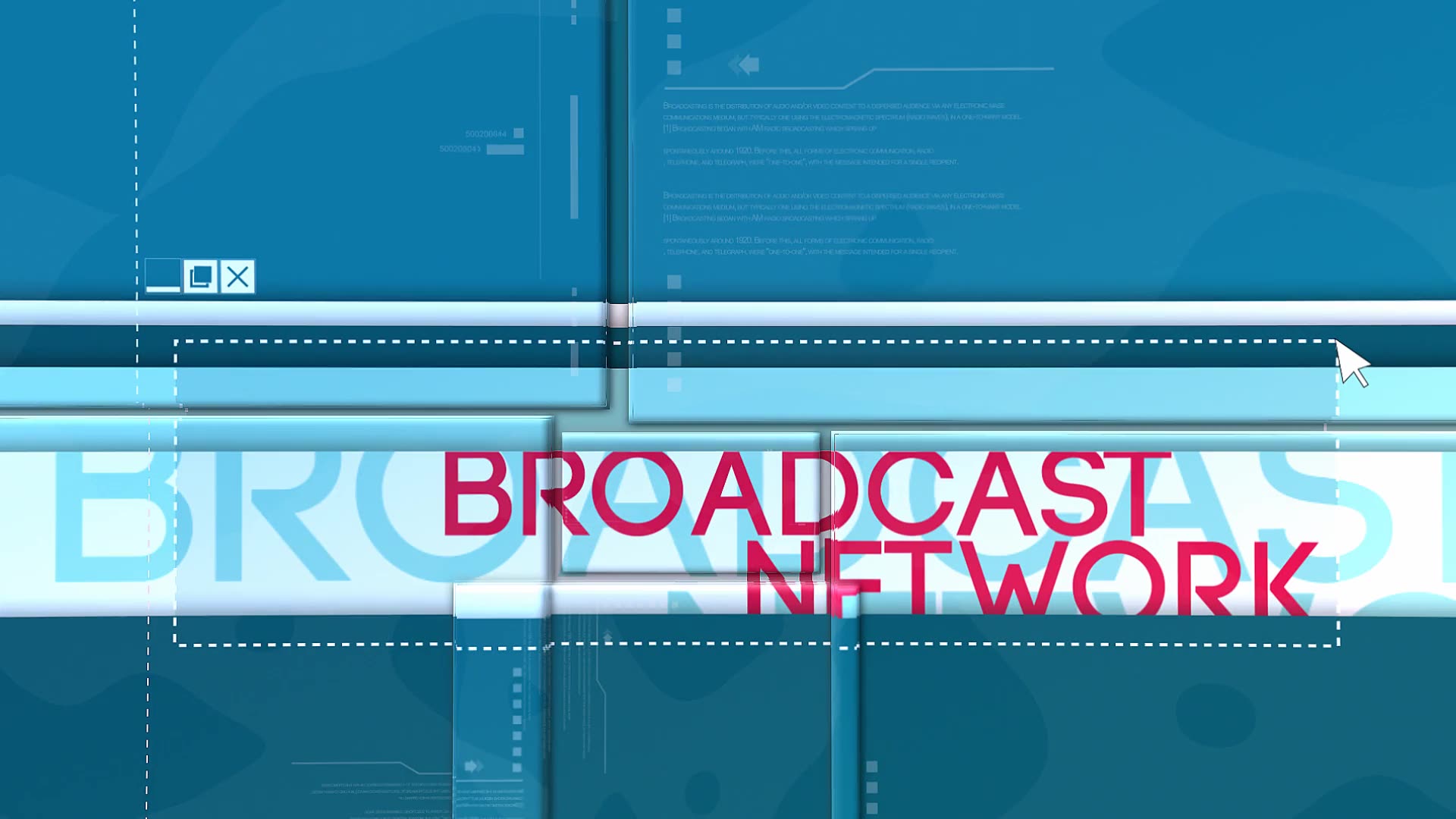 Broadcast Network - Download Videohive 11459409