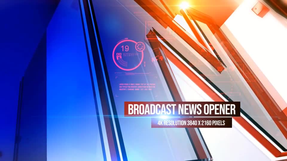 Broadcast News Opener 4K Videohive 26117860 After Effects Image 2