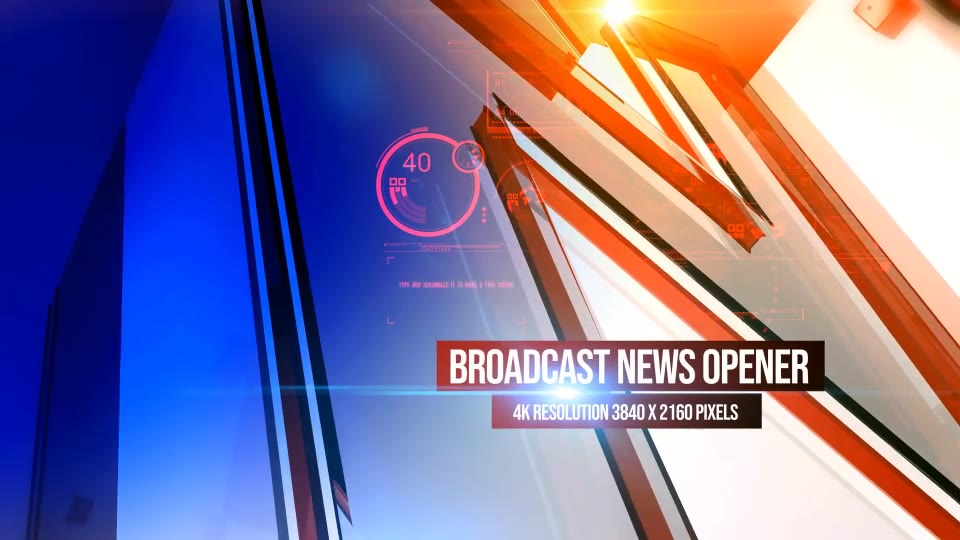 Broadcast News Opener 4K Videohive 26117860 After Effects Image 3