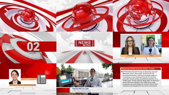 Broadcast News Opener Package - Download 28316587 Videohive