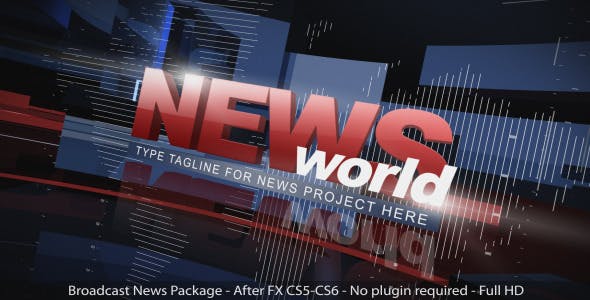 Broadcast News Package - 4542818 Videohive Download