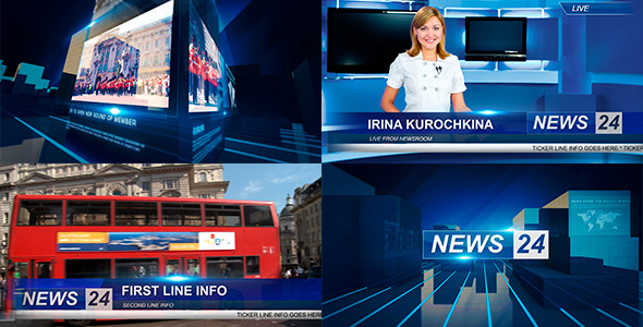 Broadcast News Package - Download Videohive 5952127