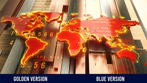Broadcast News World Opener - Videohive Download 24345943