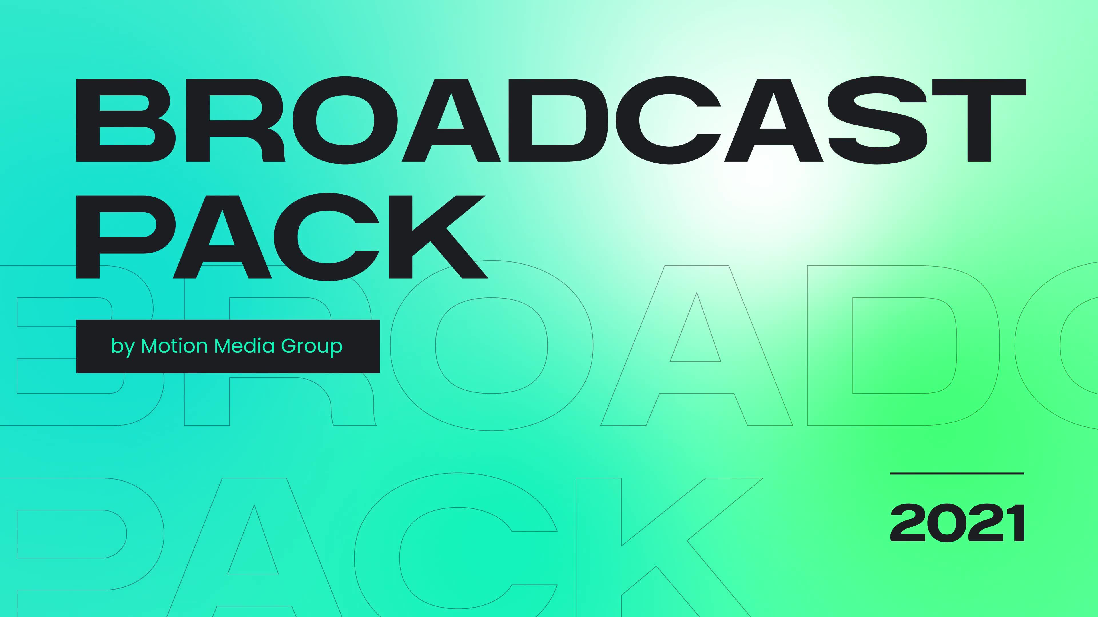 Broadcast Pack Videohive 32920805 After Effects Image 1