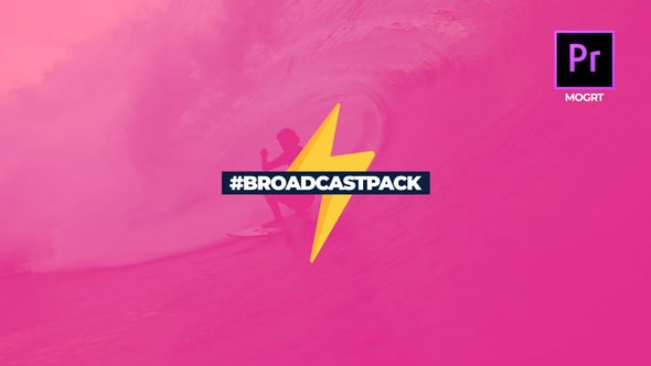 Broadcast Pack mogrt - Download Videohive 22510253