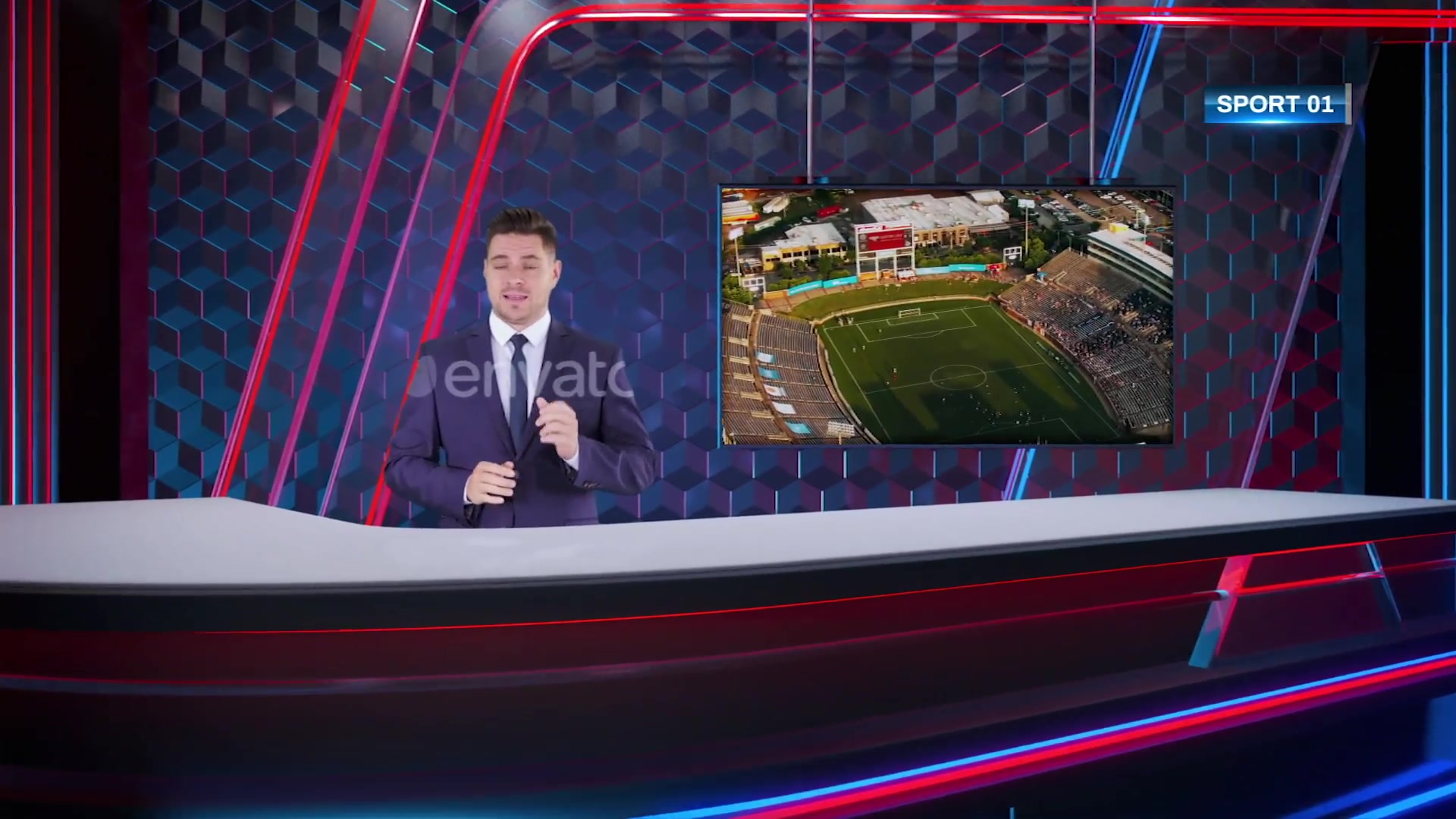 Broadcast Pack Sport News Videohive 27956622 After Effects Image 3