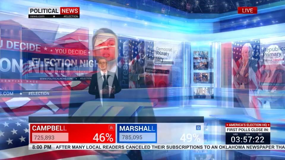 Broadcast Political News / Election Mega Pack Videohive 22685799 After Effects Image 8