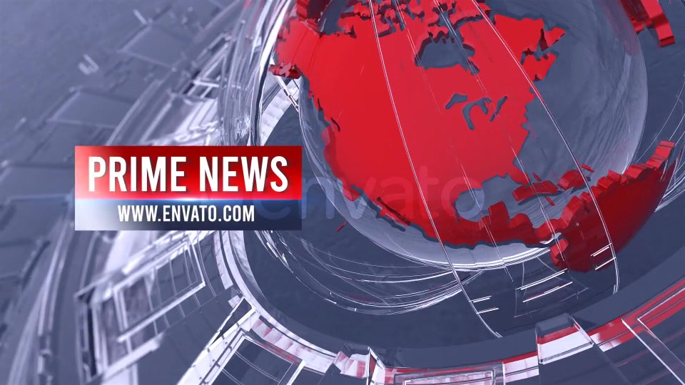 Broadcast Prime News Opener Videohive 24523438 After Effects Image 6