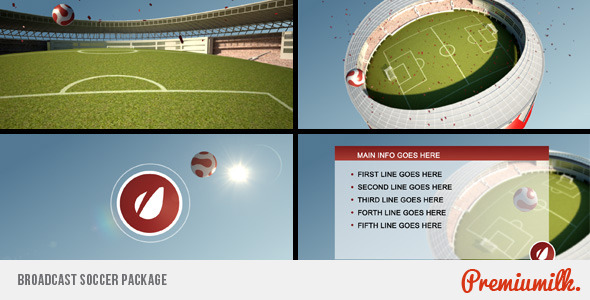 Broadcast Soccer ID Package - Download Videohive 1513444