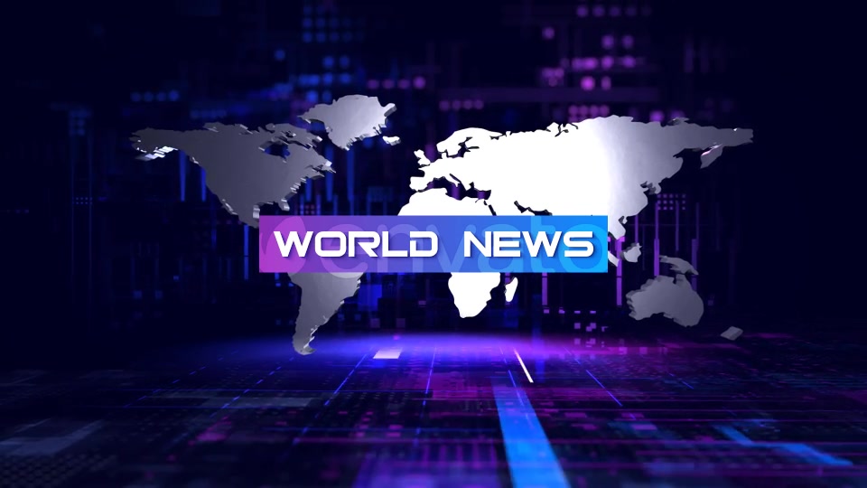 Broadcast World News Opener Videohive 24070355 After Effects Image 10