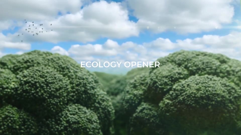 Broccoli Logo Opener | Nature, Ecology, Vegetarianism DR Videohive 33275659 DaVinci Resolve Image 2