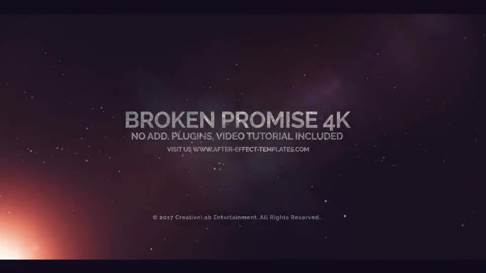 Broken Promise 4K - Download Videohive 21069688