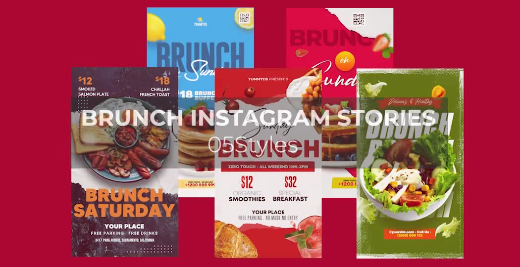 Brunch Instagram Stories Videohive 34532948 After Effects Image 2