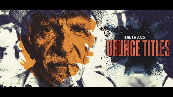 Brush and Grunge Opening Titles - Download Videohive 35063026