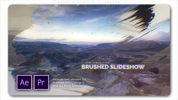 Brush Cinematic Slideshow - Videohive 27803950 Download