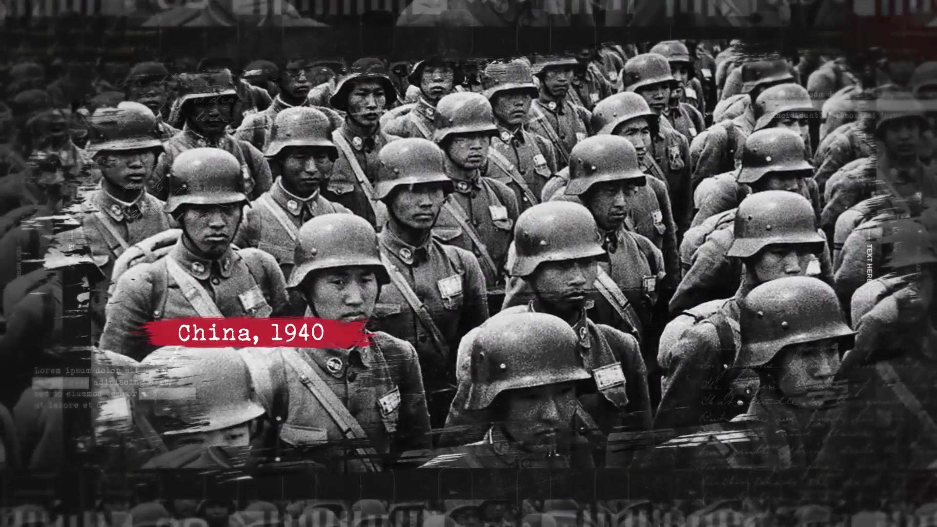 Brush History Slideshow / Retro Vintage Opener / Old Memories Photo Album / World War Videohive 25721640 After Effects Image 6