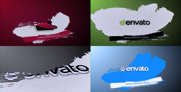 Brush Logo Reveal - Download Videohive 10759878