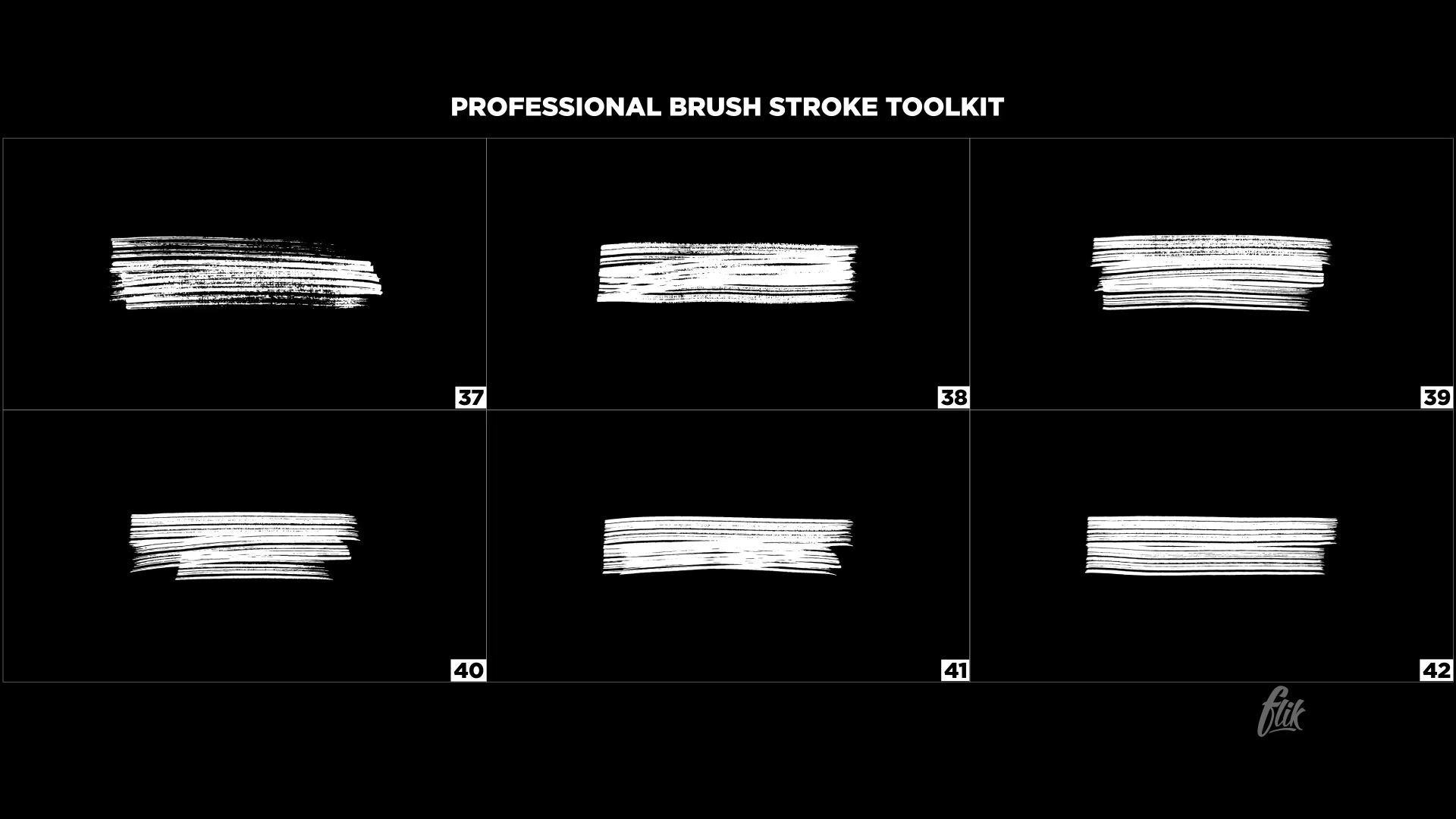 Brush Lower Thirds - Download Videohive 23110580