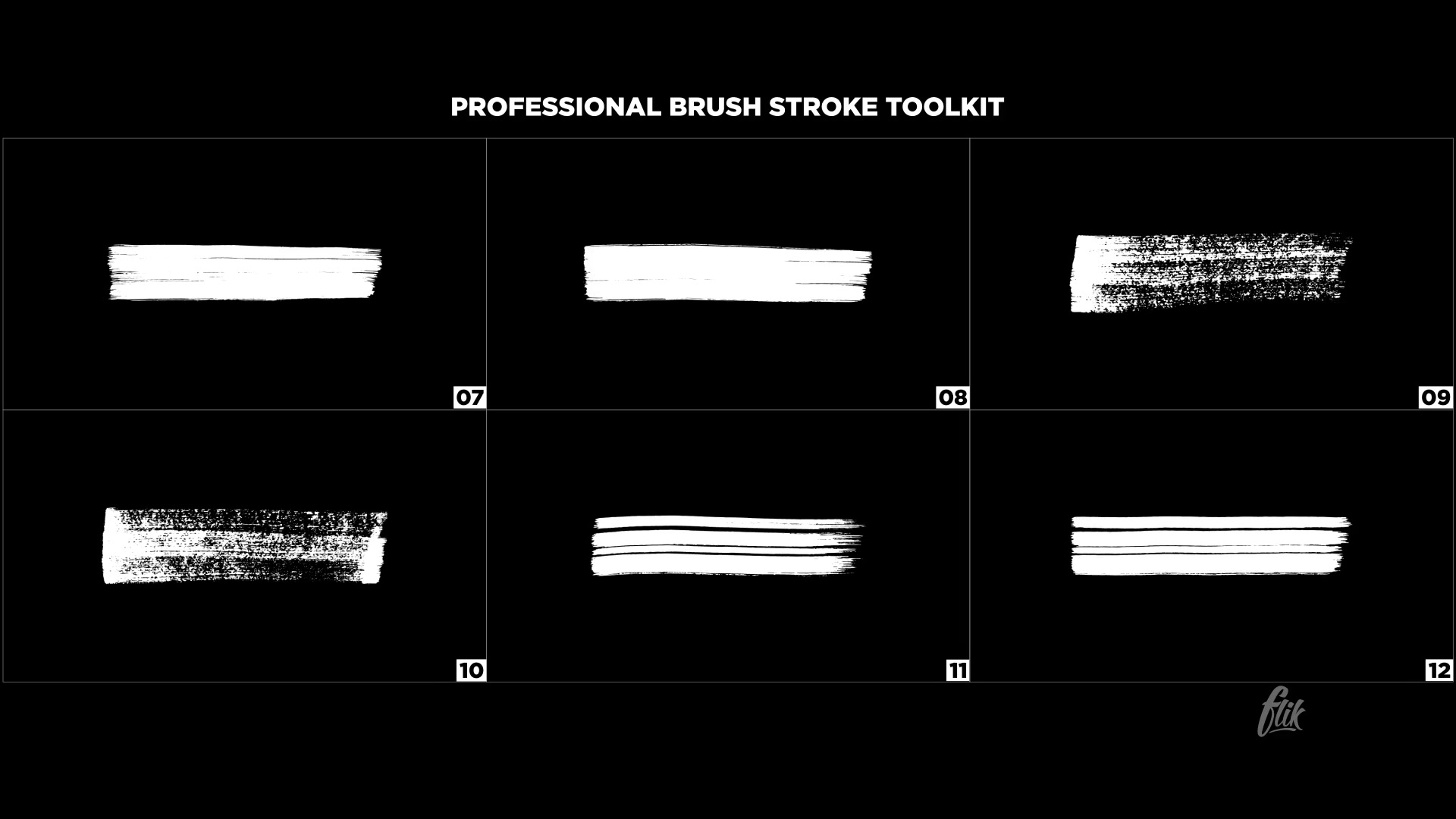 Brush Lower Thirds - Download Videohive 23110580