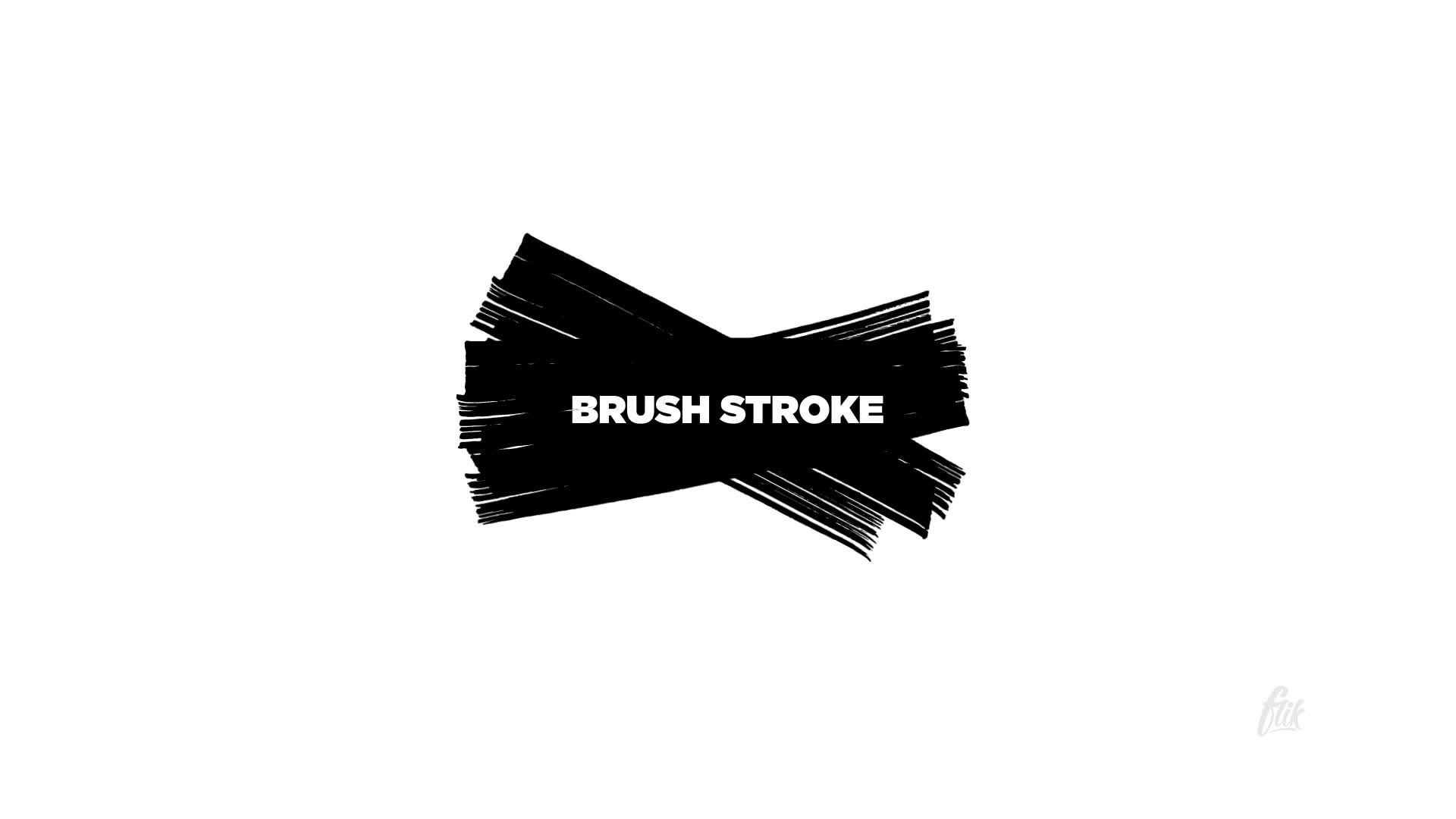 Brush Lower Thirds - Download Videohive 23120195