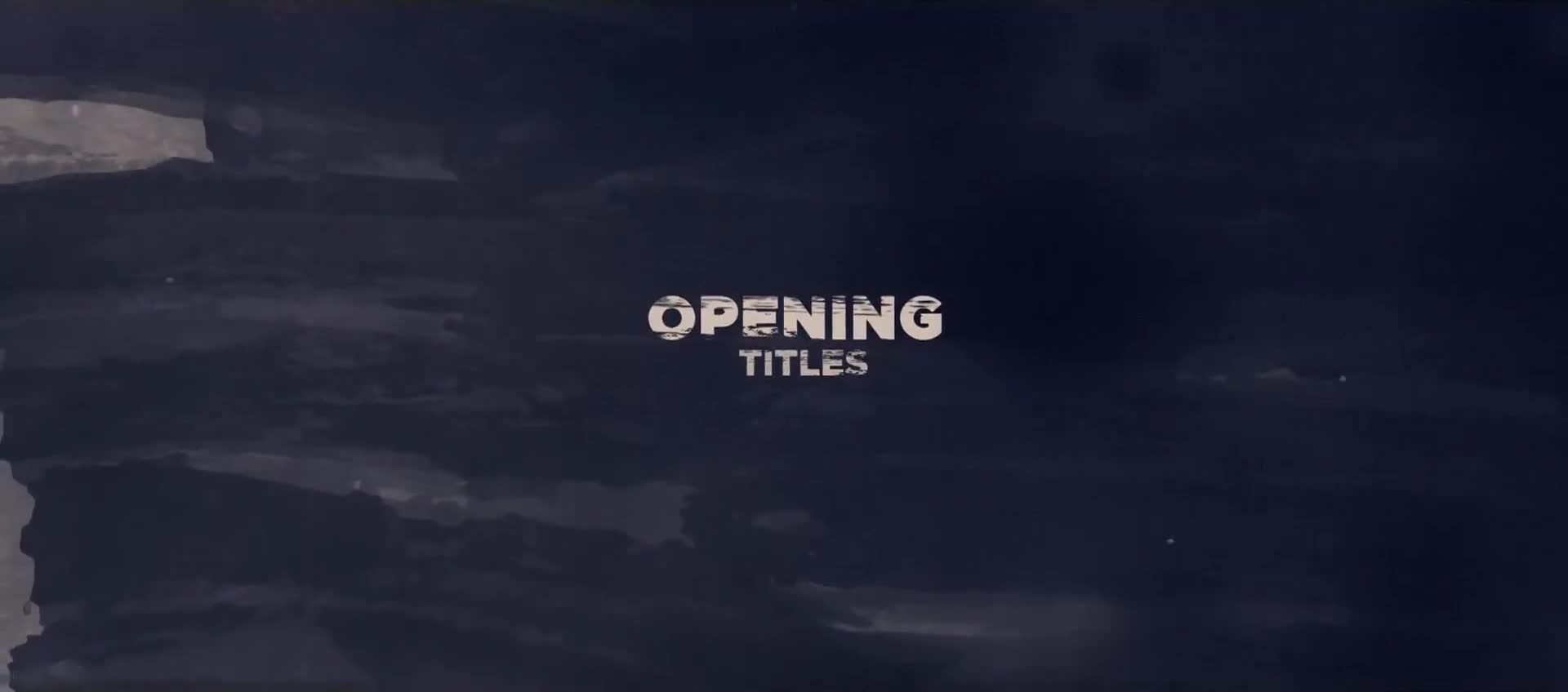 Brush Opening Titles // Character Introducing Titles Videohive 24875072 After Effects Image 1