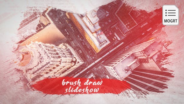 Brush Paint Slideshow MOGRT - Videohive 37719286 Download