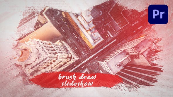 Brush Paint Slideshow Premiere Pro - Download 37651036 Videohive