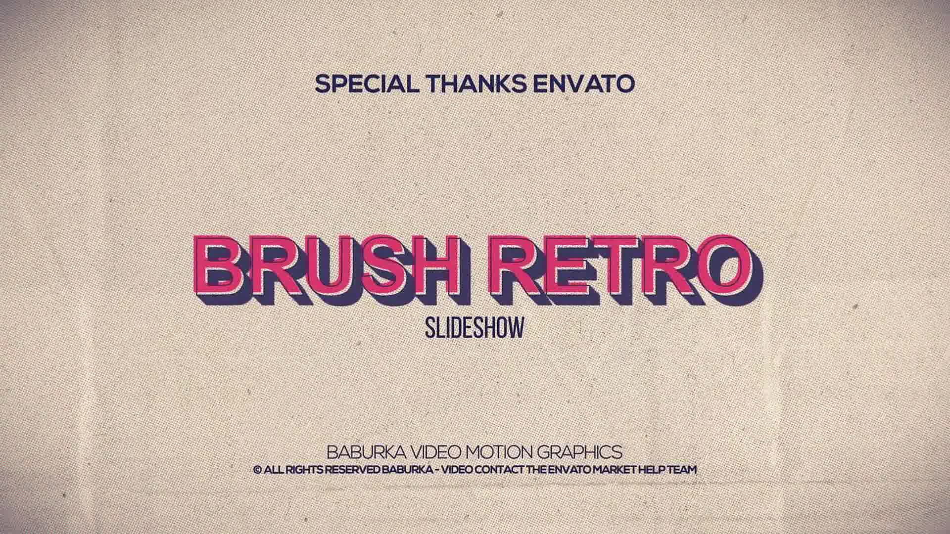 Brush Retro Slideshow Videohive 20627077 After Effects Image 11