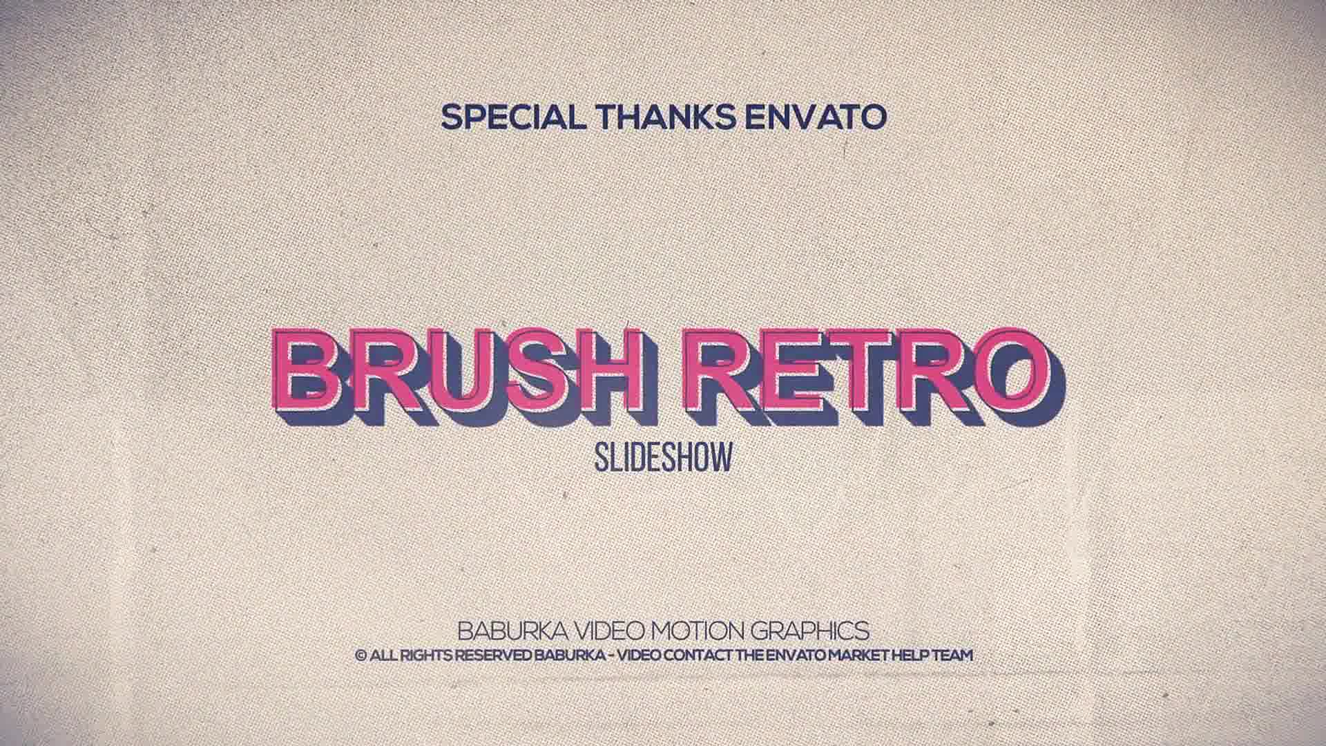 Brush Retro Slideshow Videohive 20627077 After Effects Image 12