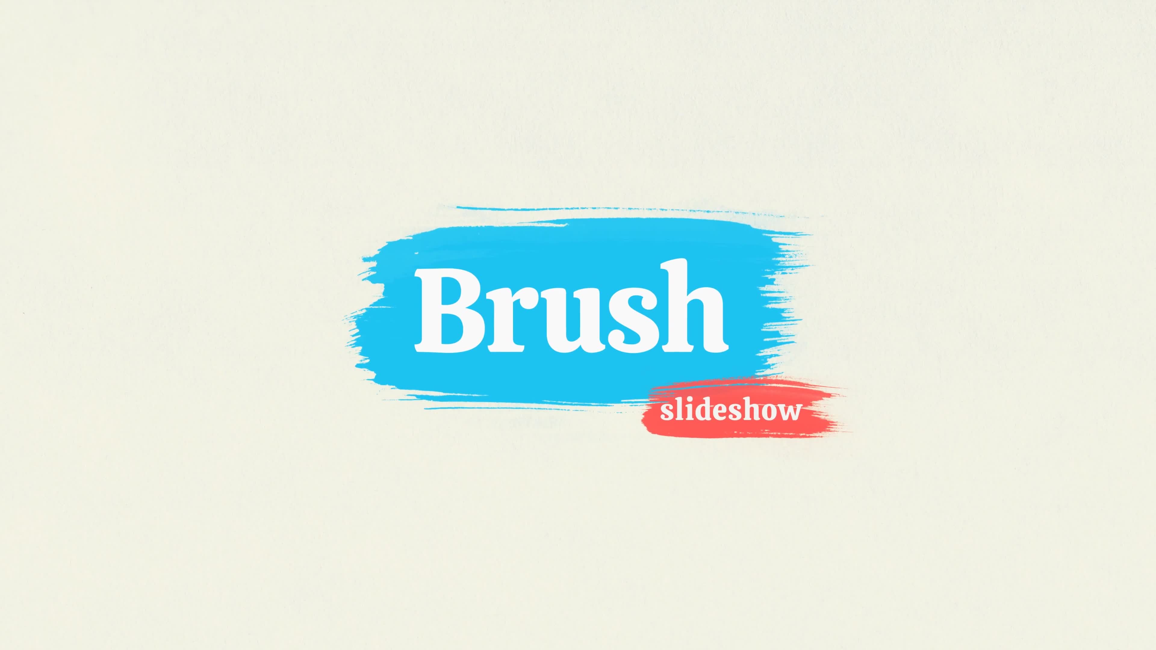 Brush Slideshow Paint Slideshow Videohive 35171949 After Effects Image 1